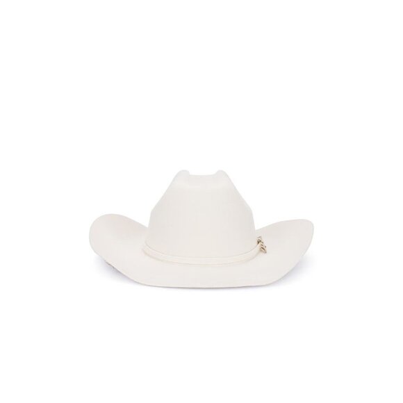 Kelsey Randall x REVOLVE Stars Hat in Ivory One SIze New Womens Cowboy Western - Picture 4 of 16
